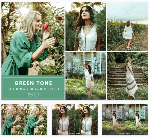 [Elements.Envato] Green Tone Action & Lightrom Pre_0.jpg